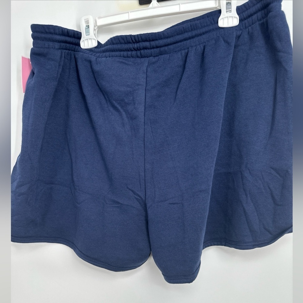 NWT Ford Cars Striped Fleece Shorts Women's Size 2X Retro Lounge Comfy - Picture 4 of 4